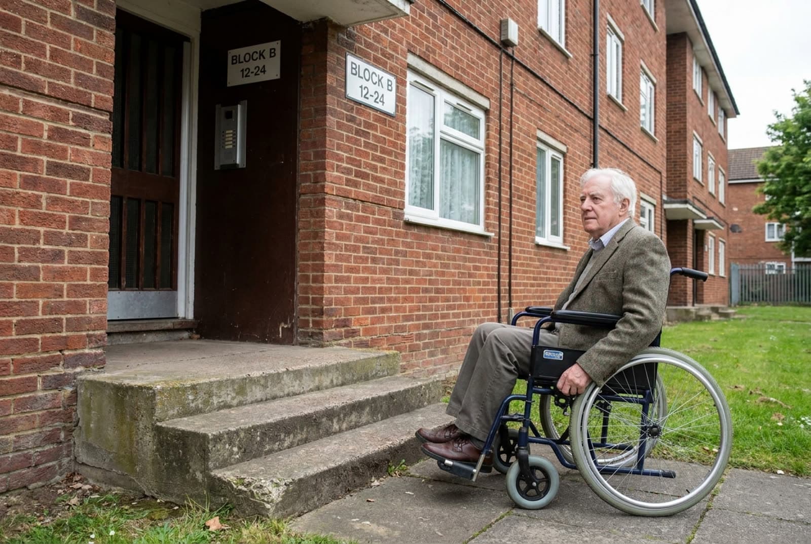 Example of disability access and discrimination in a rented home